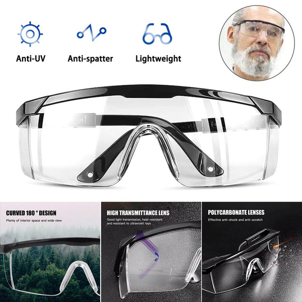 Safety Goggles Anti-Virus Protective eyes anti-fog Protect Clear Vision Anti-splash Goggles - Stardust Hut